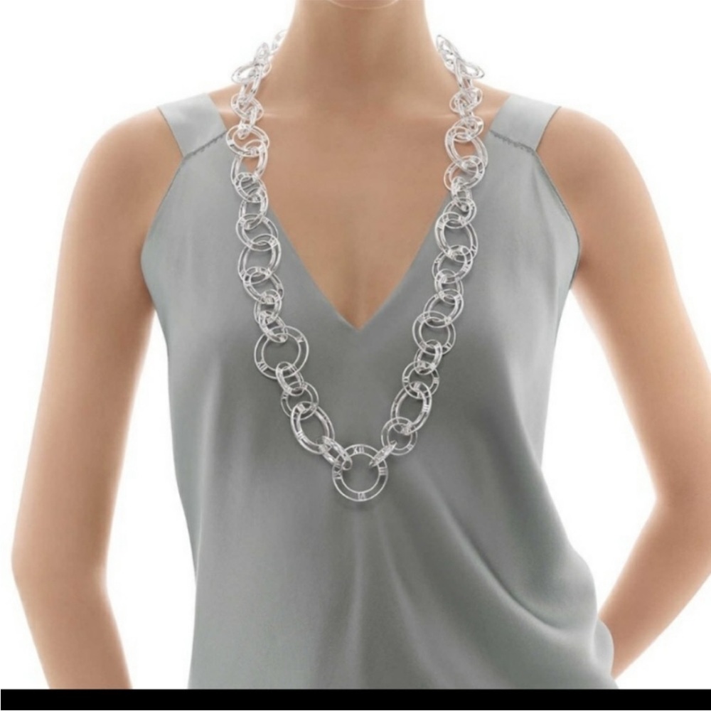 Tiffany & Co.‎ Silver Atlas Necklace